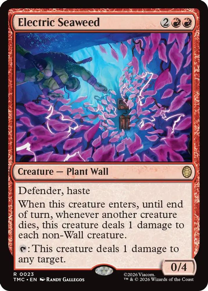 Electric Seaweed [Teenage Mutant Ninja Turtles Commander]