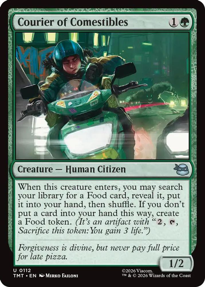 Courier of Comestibles [Teenage Mutant Ninja Turtles]