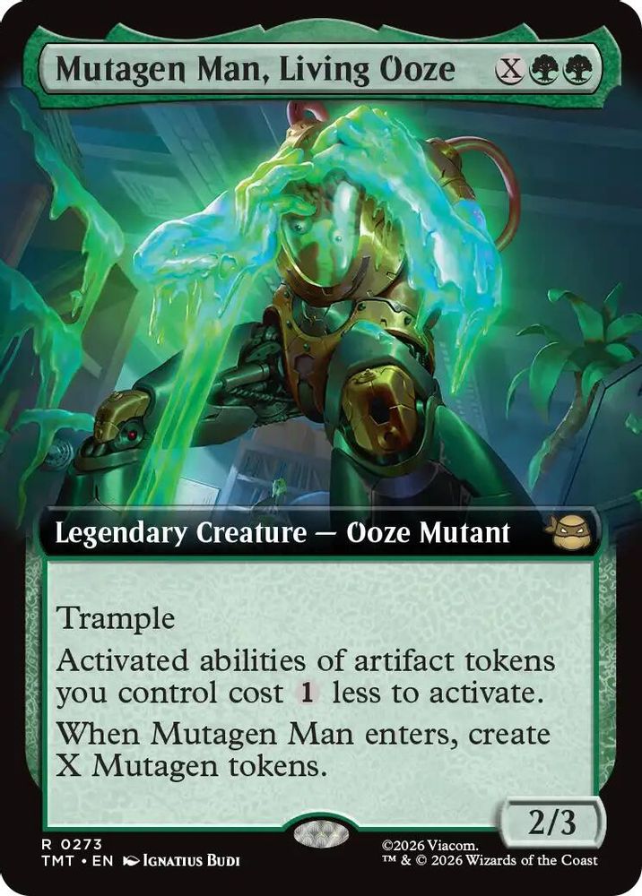 Mutagen Man, Living Ooze (Extended Art) [Teenage Mutant Ninja Turtles]