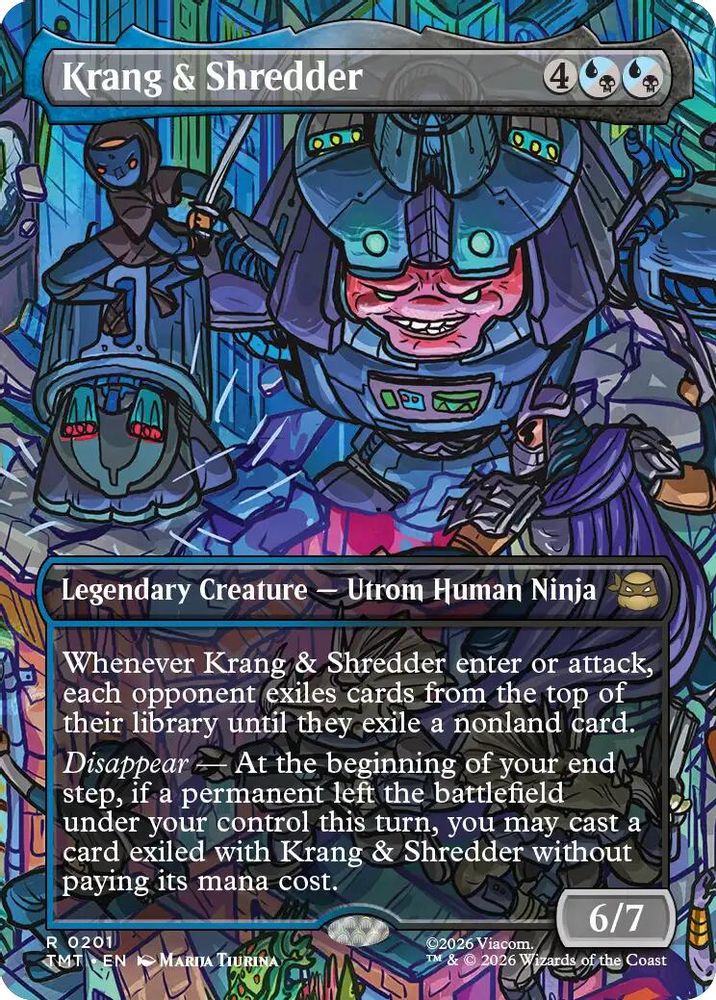 Krang & Shredder (Borderless) [Teenage Mutant Ninja Turtles]
