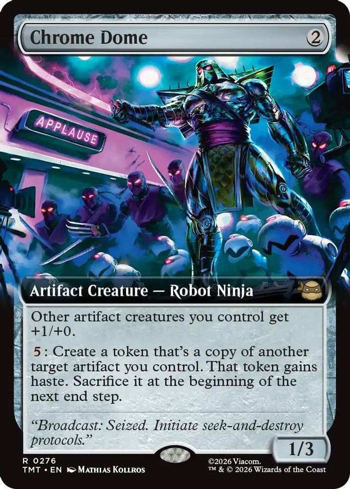 Chrome Dome (Extended Art) [Teenage Mutant Ninja Turtles]