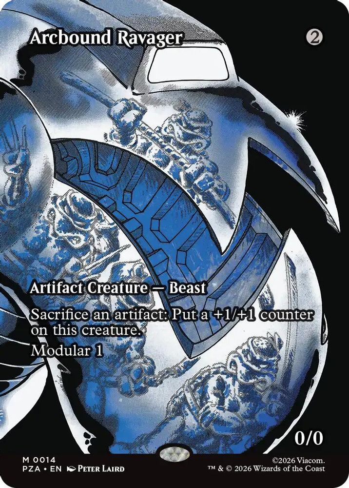 Arcbound Ravager (Borderless) [Teenage Mutant Ninja Turtles Eternal-Legal]