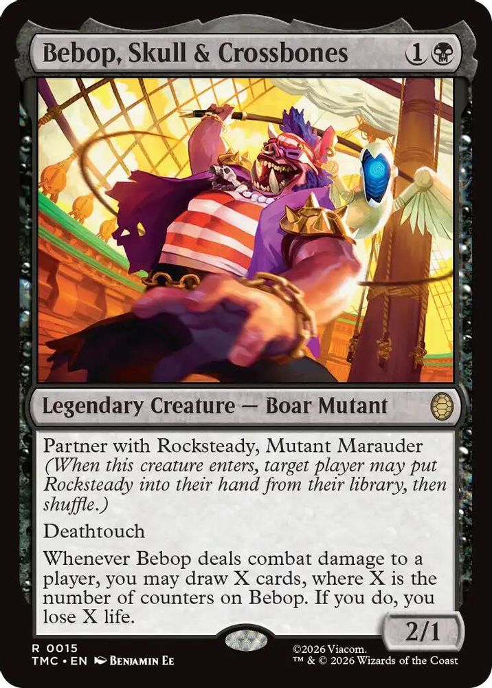 Bebop, Skull & Crossbones [Teenage Mutant Ninja Turtles Commander]