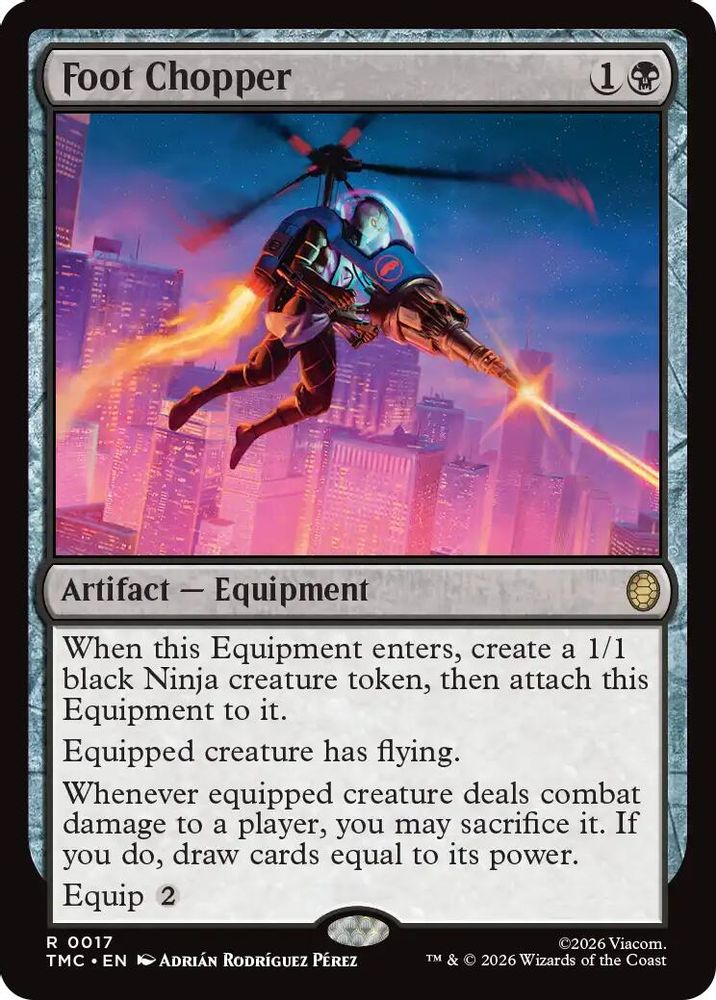 Foot Chopper [Teenage Mutant Ninja Turtles Commander]