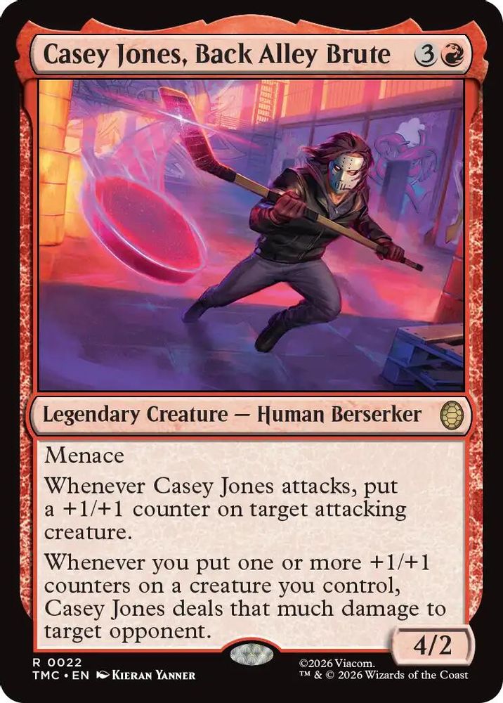 Casey Jones, Back Alley Brute [Teenage Mutant Ninja Turtles Commander]