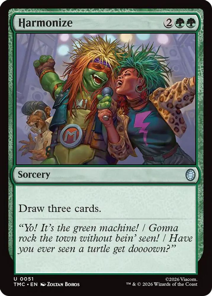 Harmonize [Teenage Mutant Ninja Turtles Commander]