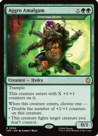Aggro Amalgam - Voracious Hydra [Teenage Mutant Ninja Turtles Commander]
