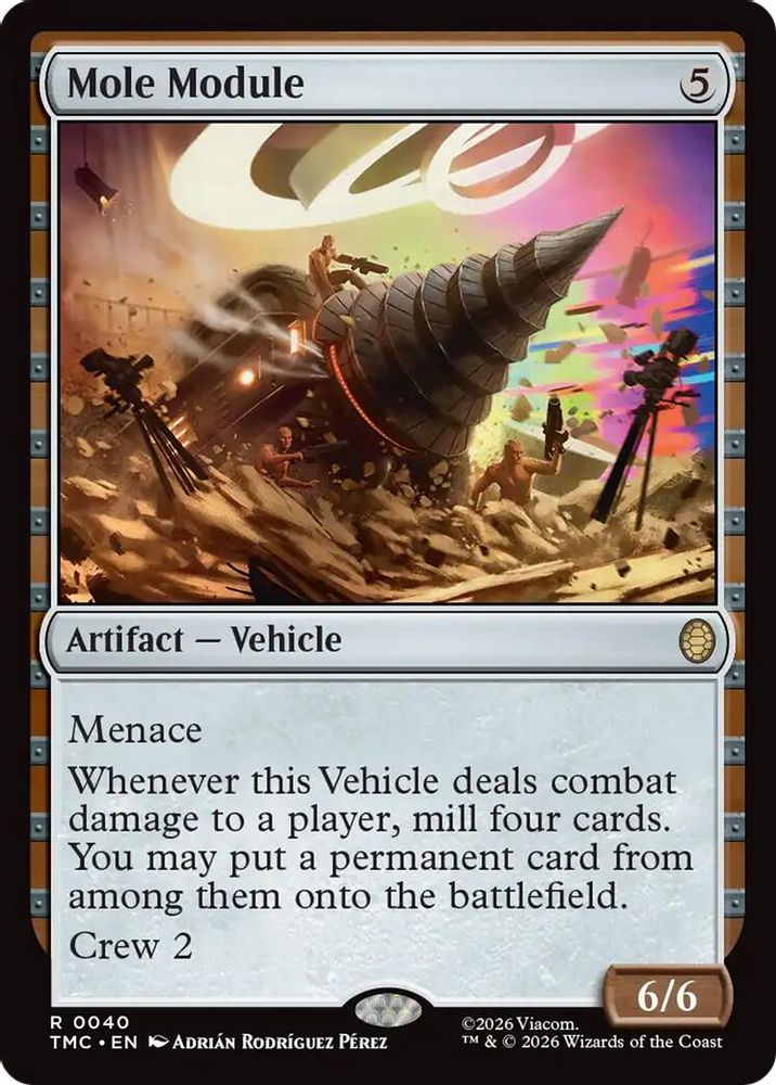 Mole Module [Teenage Mutant Ninja Turtles Commander]