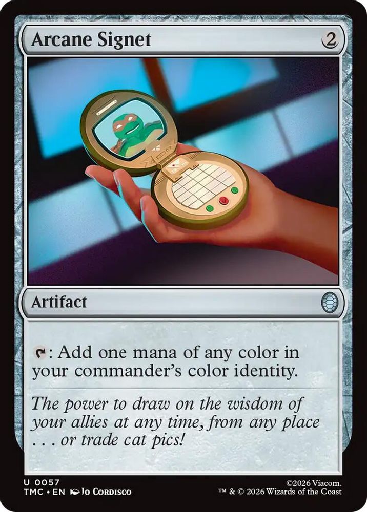 Arcane Signet [Teenage Mutant Ninja Turtles Commander]