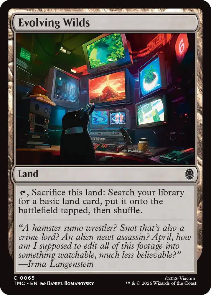 Evolving Wilds [Teenage Mutant Ninja Turtles Commander]