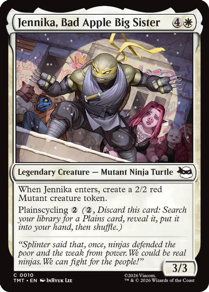 Jennika, Bad Apple Big Sister [Teenage Mutant Ninja Turtles]
