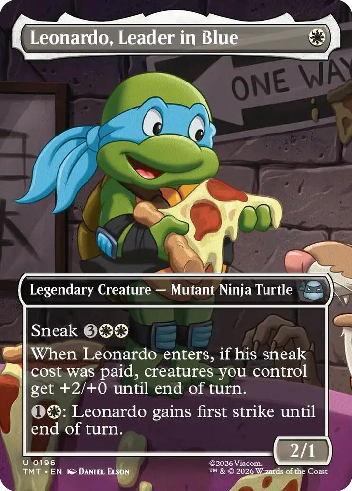 Leonardo, Leader in Blue (Borderless) [Teenage Mutant Ninja Turtles]