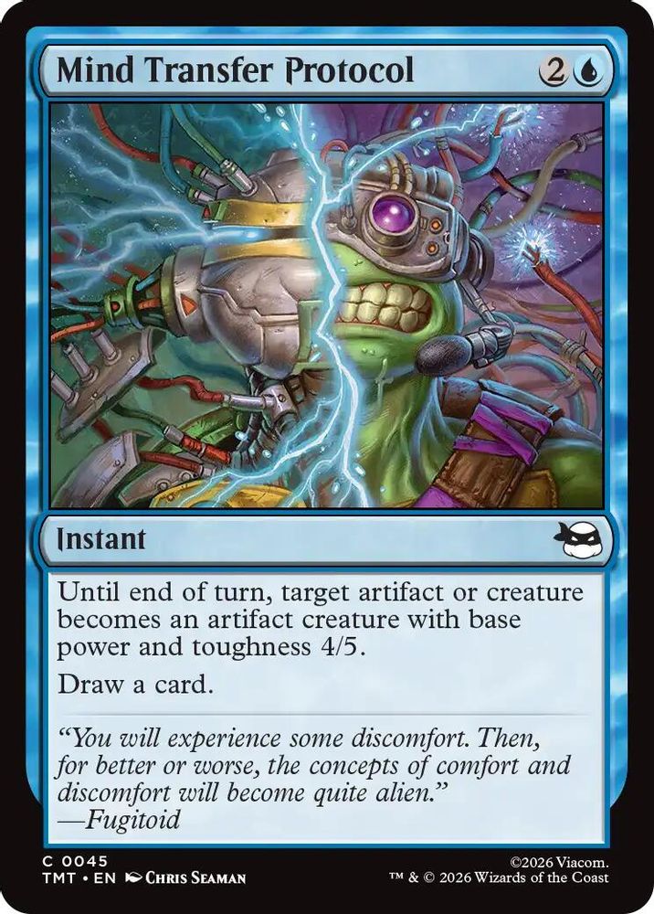 Mind Transfer Protocol [Teenage Mutant Ninja Turtles]