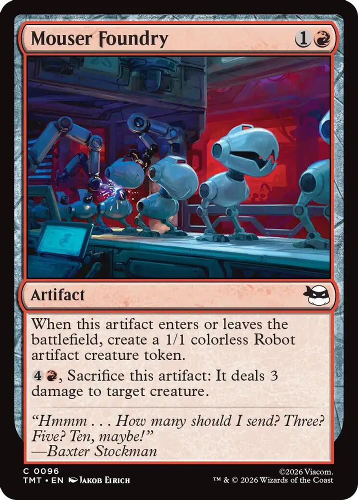 Mouser Foundry [Teenage Mutant Ninja Turtles]
