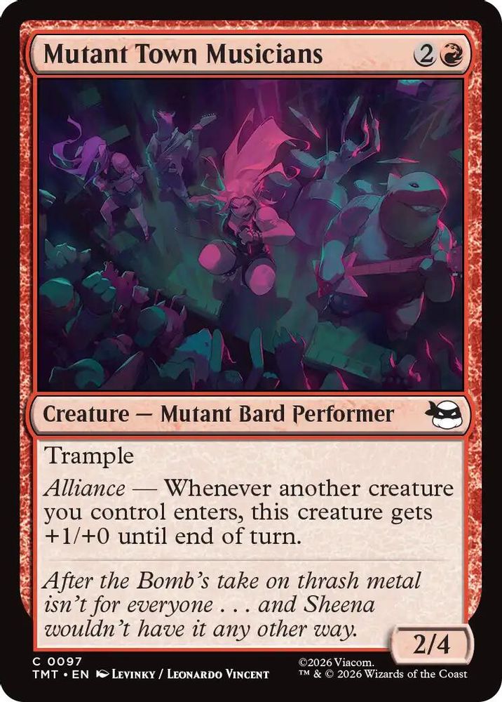 Mutant Town Musicians [Teenage Mutant Ninja Turtles]