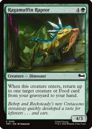 Ragamuffin Raptor [Teenage Mutant Ninja Turtles]
