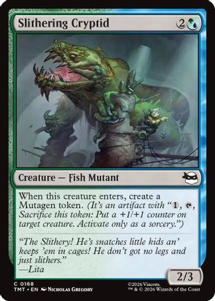 Slithering Cryptid [Teenage Mutant Ninja Turtles]