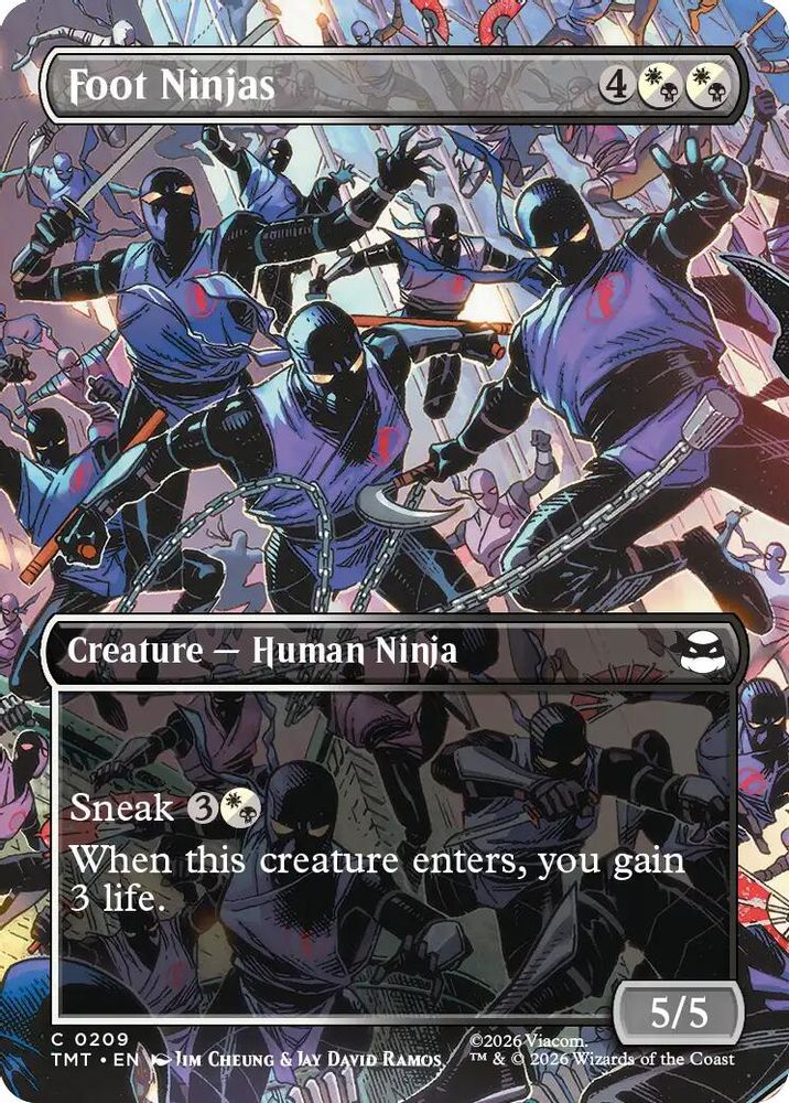 Foot Ninjas (Borderless) [Teenage Mutant Ninja Turtles]