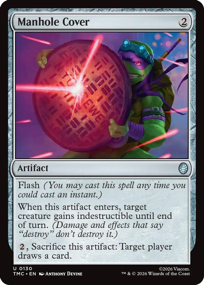 Manhole Cover [Teenage Mutant Ninja Turtles Commander]