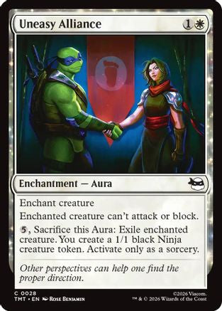 Uneasy Alliance [Teenage Mutant Ninja Turtles]