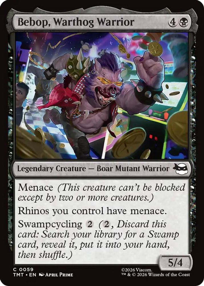 Bebop, Warthog Warrior [Teenage Mutant Ninja Turtles]