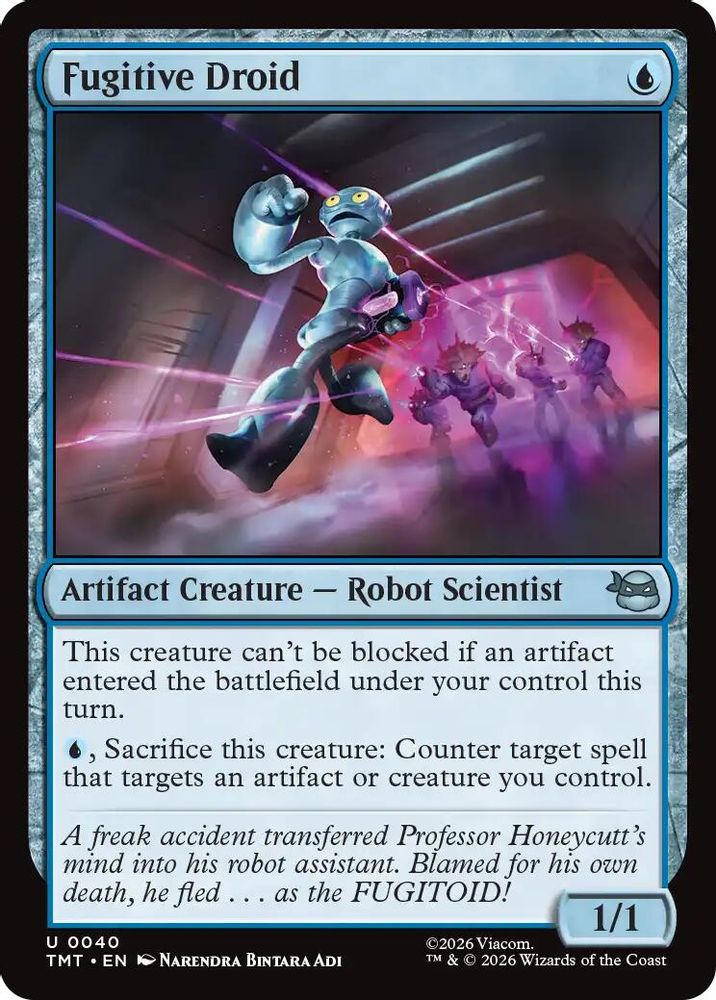 Fugitive Droid [Teenage Mutant Ninja Turtles]