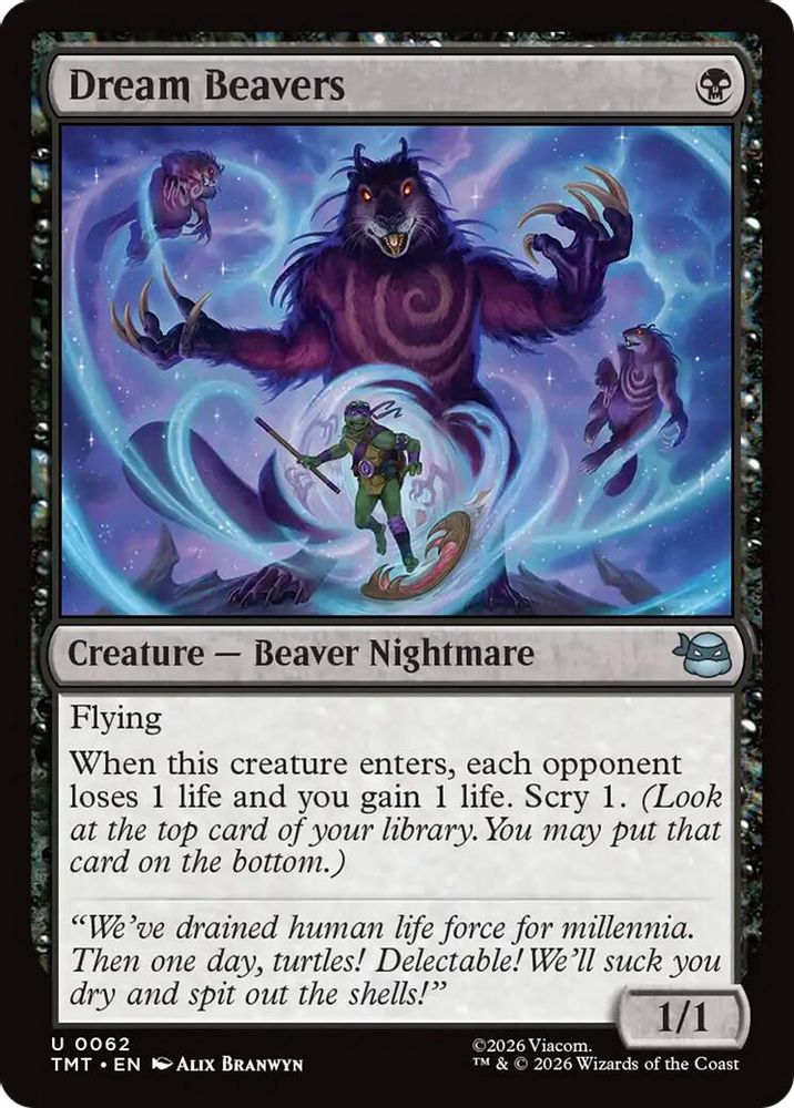 Dream Beavers [Teenage Mutant Ninja Turtles]
