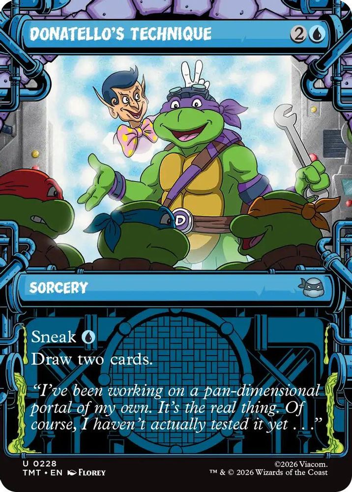 Donatello's Technique (Showcase) [Teenage Mutant Ninja Turtles]