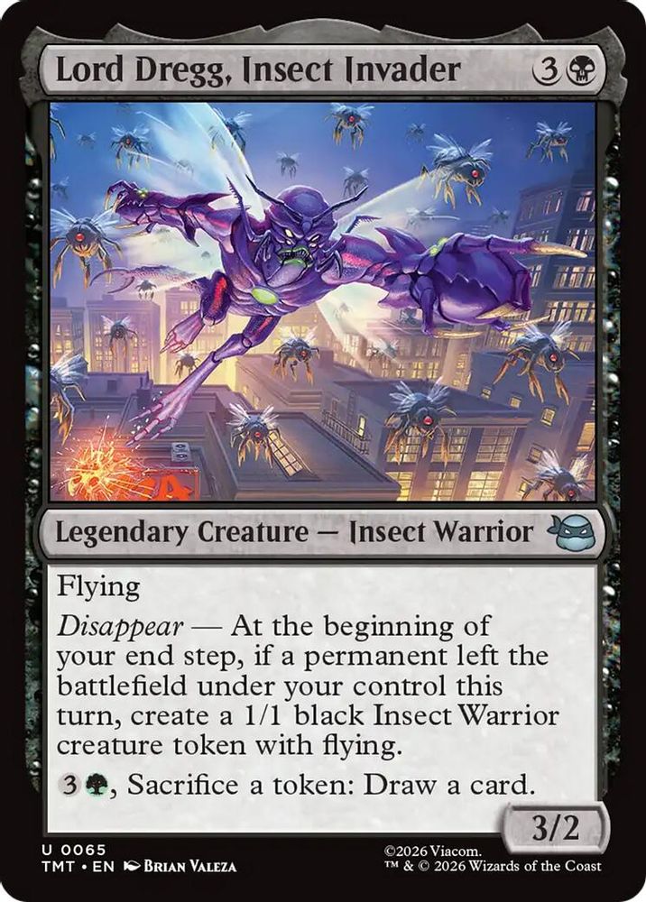 Lord Dregg, Insect Invader [Teenage Mutant Ninja Turtles]