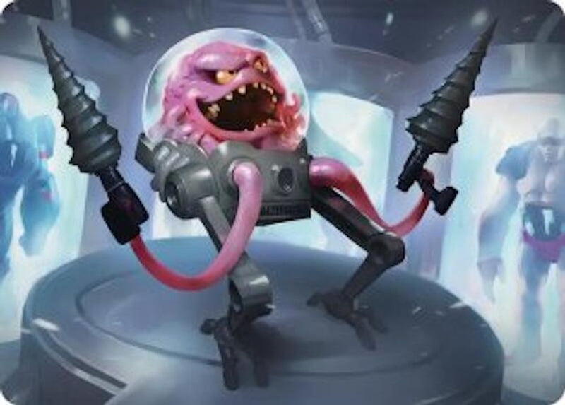 Krang, Master Mind Art Card (4/54) [Teenage Mutant Ninja Turtles Art Series]