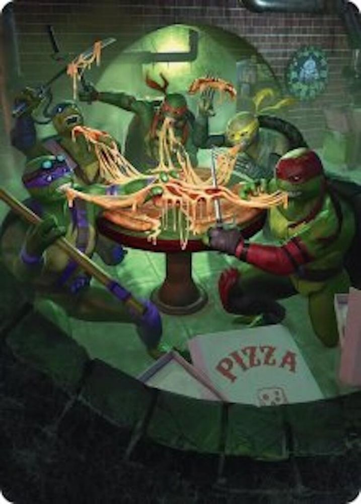 Food Chain Art Card [Teenage Mutant Ninja Turtles Art Series]