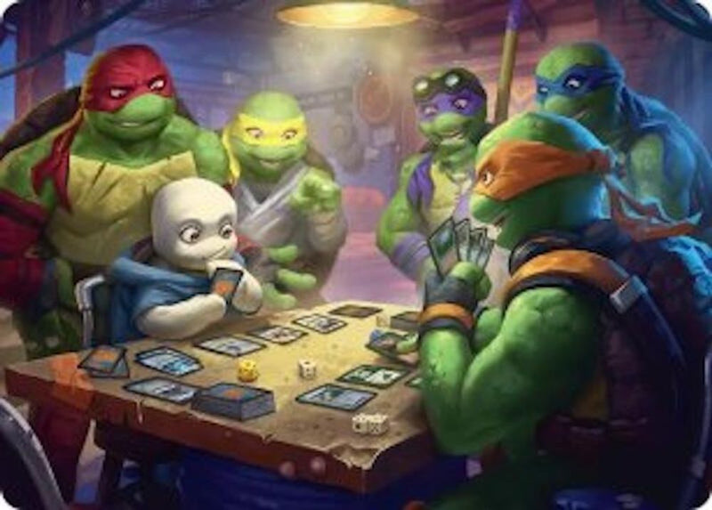 Lessons from Life Art Card [Teenage Mutant Ninja Turtles Art Series]