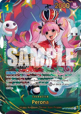 Perona (Japanese Version 3rd Anniversary Set) [One Piece Promotion Cards]