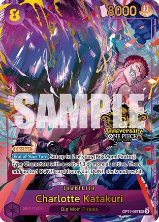 Charlotte Katakuri (Japanese Version 3rd Anniversary Set) [One Piece Promotion Cards]