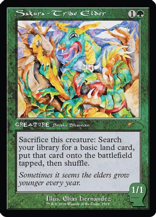 Sakura-Tribe Elder (2518) [Secret Lair Drop Series]