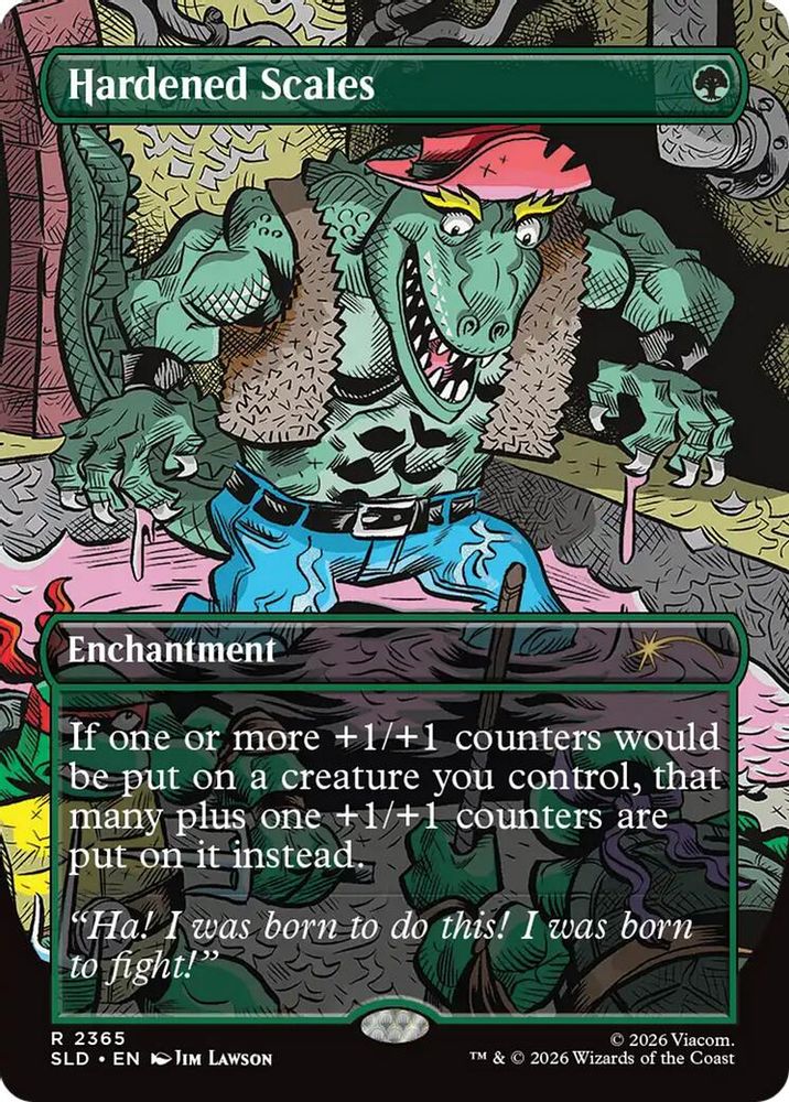 Hardened Scales [Secret Lair Drop Series]