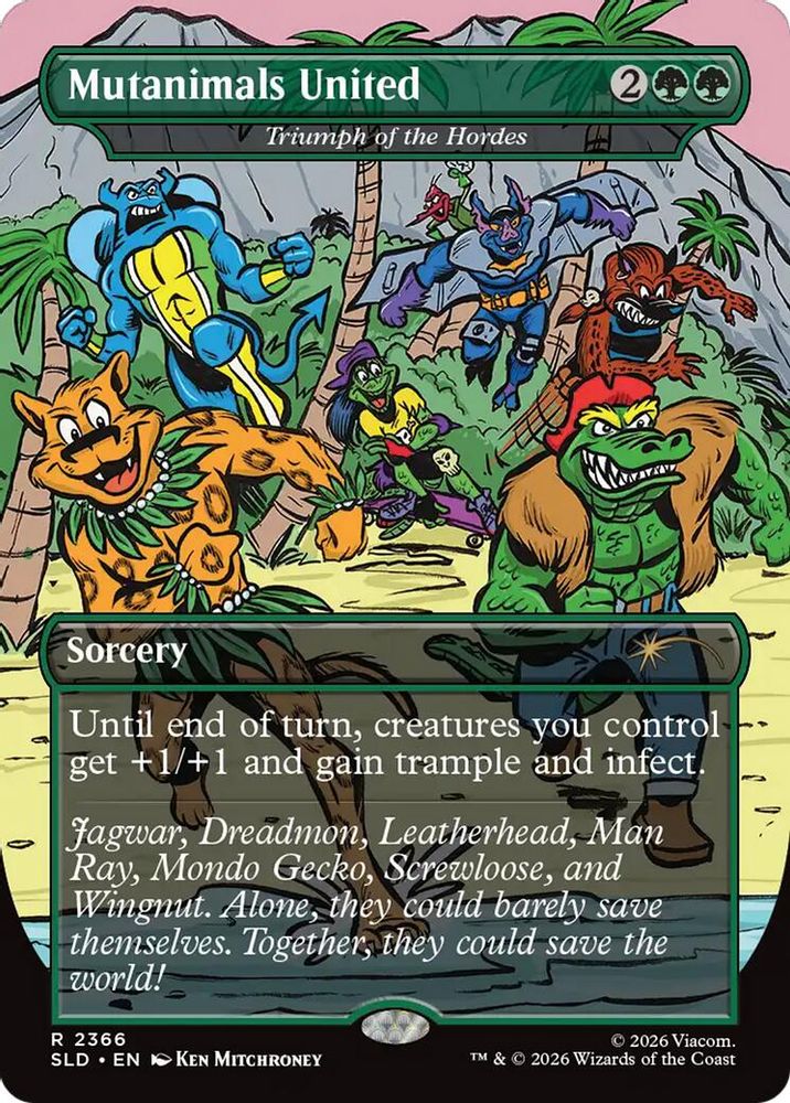 Mutanimals United - Triumph of the Hordes [Secret Lair Drop Series]