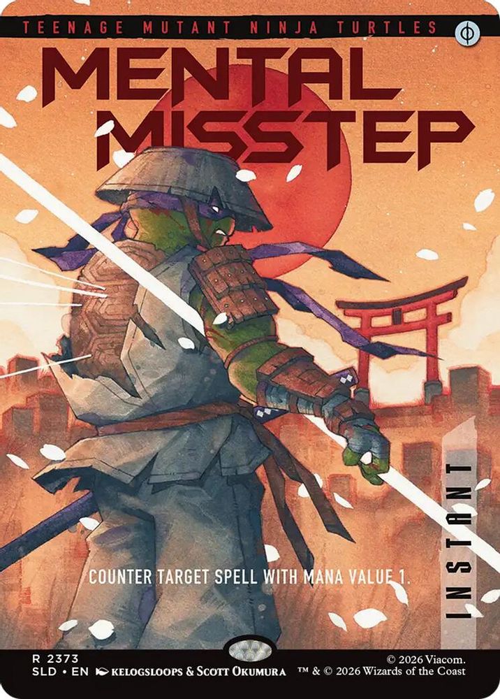 Mental Misstep (2373) [Secret Lair Drop Series]