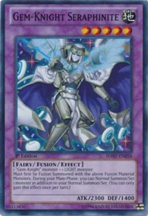 Gem-Knight Seraphinite [HA07-EN058] Super Rare