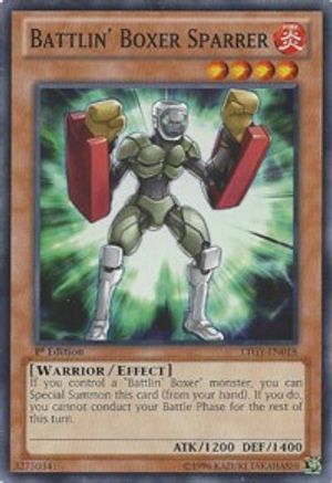 Battlin' Boxer Sparrer [LTGY-EN018] Common