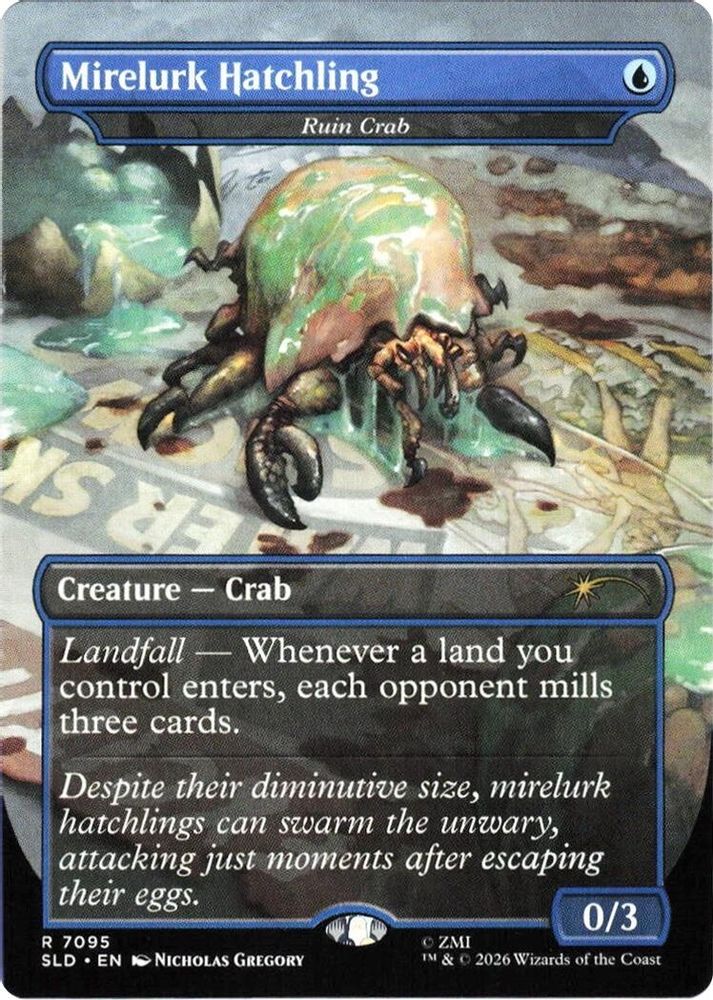 Mirelurk Hatchling - Ruin Crab [Secret Lair Drop Series]