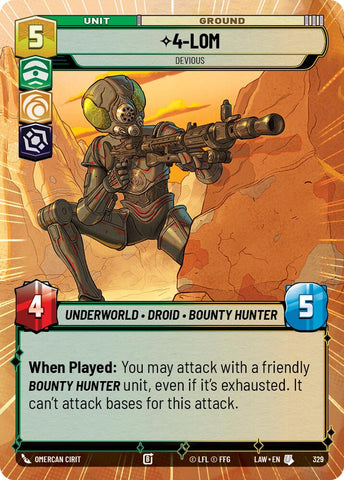 4-LOM - Devious (329) (Hyperspace) (329) [A Lawless Time]