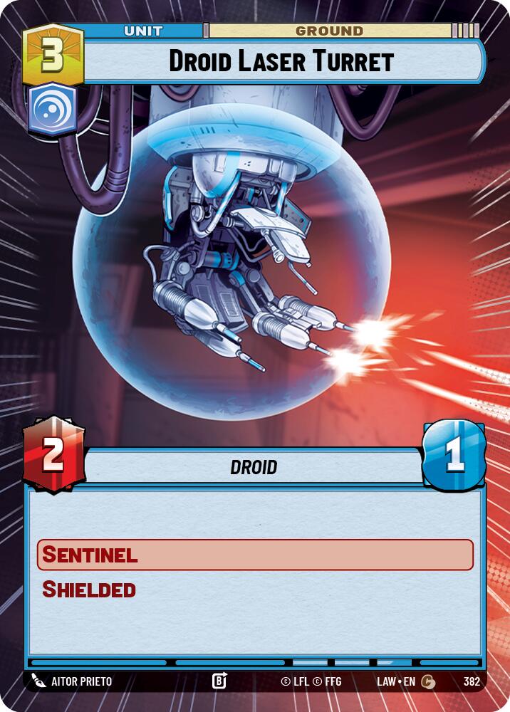 Droid Laser Turret (382) (Hyperspace) (382) [A Lawless Time]