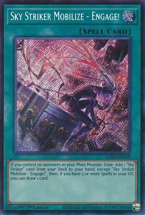 Sky Striker Mobilize - Engage! (Secret Rare) [L26D-ENS10] Secret Rare