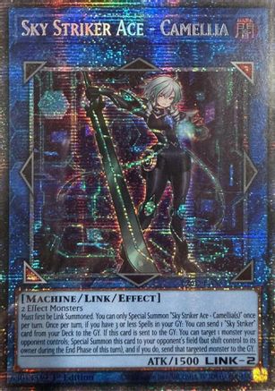 Sky Striker Ace - Camellia (Starlight Rare) [L26D-ENS31] Starlight Rare