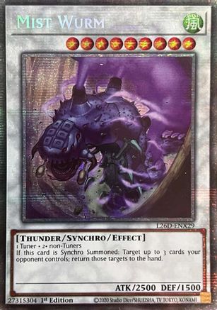 Mist Wurm (Starlight Rare) [L26D-ENX29] Starlight Rare