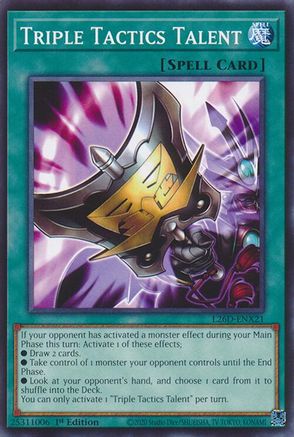 Triple Tactics Talent (L26D-ENX21) [L26D-ENX21] Common
