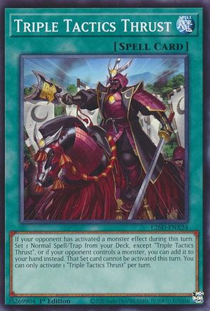 Triple Tactics Thrust (L26D-ENX24) [L26D-ENX24] Common