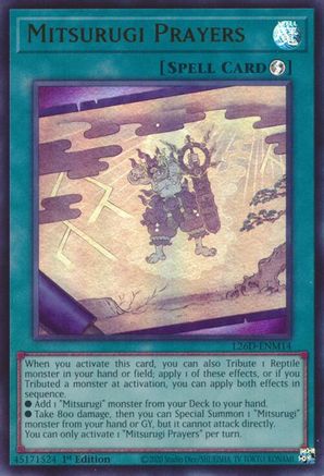 Mitsurugi Prayers (Ultra Rare) [L26D-ENM14] Ultra Rare
