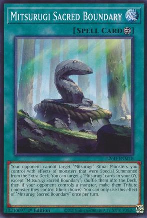 Mitsurugi Sacred Boundary [L26D-ENM18] Common